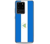 Coque Téléphone - Samsung - Galaxy S21 Plus - Drapeau Nicaragua - Souple - Multicolore