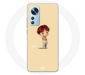Coque pour Xiaomi Mi 12 / 12X BTS TinyTAN Animation Suga