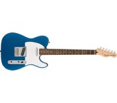 Guitarra eléctrica Squier by Fender Affinity Laurel White Lake Placid Blue con estuche blando Series™ Telecaster®, diapasón, golpeador,