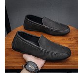 Zapatos de hombre, zapatos de frijol, novedad de verano, tendencia transpirable de corte bajo, zapatos casuales de moda para hombre, zapatos perezosos 38