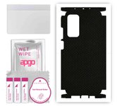 apgo Protective Skin Sticker for the back+sides compatible with Xiaomi Mi 10T Pro 5G, Full Wrap Film, Foil, Vinyl - Pattern Matrix