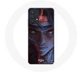 Coque pour Samsung Galaxy A32 5G Itachi Uchiwa Naruto Manga Affiche Visage