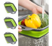 Cesta plegable para lavar verduras, filtro para frutas y verduras, colador portátil, escurridor plegable, accesorios de cocina, aparatos Small Size