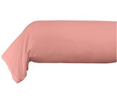 Taie de traversin percale de coton peigné  Julian  Coton Pur - Julian Rose Poudré
