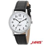 J-AXIS Unisex NAG59-SW (Reloj fácil de ver Resistente al agua hasta 10 atm Llama solar) reloj
