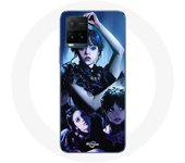 Coque Vivo y21s 2021 wednesday Mercredi Addams