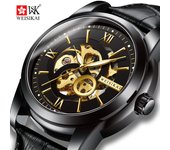 Nuevo Reloj de lujo para hombre de marca superior con caja, moda hueca, relojes mecánicos deportivos impermeables completamente automáticos para hombre