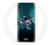 Coque pour Samsung Galaxy A10 Demon Slayer Manga Tanjiro et Nezuko