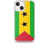 Coque Télephone Drapeau Santo Tomé y Príncipe - iPhone 13 mini