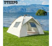 Tienda de campaña de apertura rápida: toldo automático y portátil para actividades al aire libre en la playa. Tienda de campaña instantánea, impermeable y resistente al viento. S