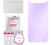 apgo Vidrio protector híbrido Anti-Blue 9H compatible con Honor 8 Pro Honor V9, nano vidrio flexible, excelente reemplazo para vidrio templado, resistente a rayones