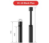 1 soporte para tarjeta gráfica GPU, soporte giratorio telescópico vertical, soporte magnético para tarjeta de video
