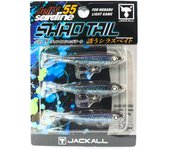 Señuelo de hundimiento con cola de sábalo de 55 mm Jackall Jelly Sardine Prism Jelly (3589)