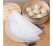 Estera para vaporera antiadherente, herramienta Dim Sum, silicona de grado alimenticio, reutilizable, para restaurante, cocina, estera para vaporera, accesorios de cocina 27cm