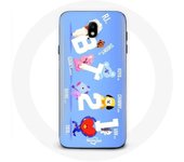 Coque pour Samsung Galaxy S5 BTS Bangtan Sonyeondan BT21 Van Tata Chimmy Cooky Rj Koya Shooky Et Mang
