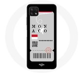 Coque pour Samsung Galaxy A22 5G Billet d'avion Monaco