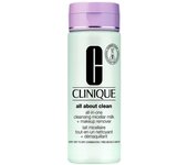 Clinique Leche Micelar Limpiadora + Leche Desmaquillante Todo en Uno para piel seca, 200 ml