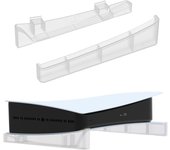 Soporte transparente, estable y con estilo, soporte de almacenamiento transparente, soporte de escritorio, soporte liviano, adecuado para consolas de juegos
