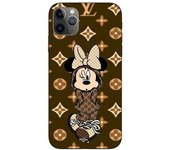 Funda Maniacase para Iphone 11 Pro max minnie Disney Lv marrón