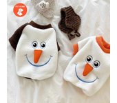Ropa cálida para mascotas, abrigo con estampado bonito, camisa para perros y gatos pequeños y medianos, chaqueta, traje de invierno para Bulldog Francés y Chihuahua XS