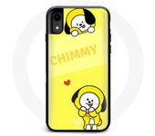 Coque pour Iphone XR BTS Bangtan BT21 Chimmy Jimin Fond Jaune