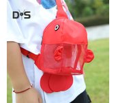 Bolsa de playa de malla colorida con correas de hombro ajustables y cierre de cremallera, impermeable, con conchas marinas, para guardar juguetes de playa. amarillo