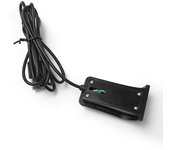 Lector de huellas dactilares USB, escáner biométrico de escritorio, operación sin contraseña, escáner de huellas dactilares para PC negro