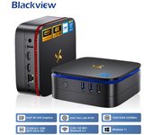 Mini PC Huidun H30 Intel Twin Lake N150, 16 GB LPDDR5, 512 GB M.2 SSD, Windows 11 Pro, 4 núcleos, 4 subprocesos negro