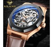 AILANG Reloj mecánico para hombre, reloj automático para hombre, resistente al agua, nuevo reloj Hollow Founded