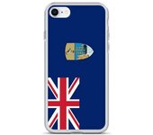 Coque Télephone Drapeau Sainte-Hélène, Ascension et Tristan da Cunha - iPhone SE 2020