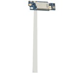 Reemplazo de la placa del botón de encendido de la computadora portátil, interruptor de tarjeta lectora con cable flexible para HP 14S FR