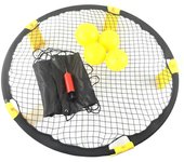 Juego de Roundnet con Bolsa de Transporte Juego de Pelota de Playa de Alta Elasticidad para Niños y Adultos Playa