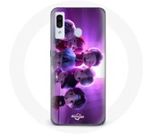 Coque pour Samsung Galaxy A20e BTS TinyTAN Animation Affiche RM Jin Suga J-Hope Jimin V Et Jungkook Mic Drop