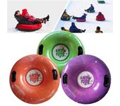 Círculo de esquí inflable resistente al frío a prueba de fugas grueso gran carga rodamiento trineo de nieve trineo juguete de nieve niños adultos tubo de nieve resistente púrpura