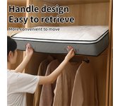 Bolsa de almacenamiento debajo de la cama, plegable, para ropa y colchas, gran capacidad, resistente al polvo, para juguetes y organizador a prueba de humedad y polvo.