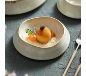 Plato de cerámica para cena, plato familiar para carne, plato para pasta, plato para postre, plato para pastel, tazón para dim sum, tazón para pastel, tazones para ensalada, suministros de cocina