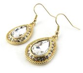 Les Trésors De Lily [N1579] - Pendientes de diseño 'Sissi' oro blanco oro