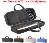Estuche rígido de EVA para almacenamiento y transporte de viaje para Dyson Airstrait HT01. Bolsas protectoras para accesorios de plancha de pelo Dyson. azul