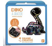 Kit cartes à gratter 3D - Dinosaure - 4 Cartes