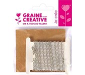 Chaîne maille jaseron Ø3mm Argent Au mètre - Graine créative Argenté