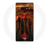 Coque pour Samsung Galaxy Note 9 Stranger Things Saison 4 Affiche Art Equipages de la Nouvelle Théor