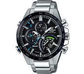 Casio Reloj EDIFICE EQB-501XDB-1AJF para hombre [EDIFICE TIME TRAVELLER Metal Band] redondo plateado