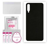 apgo Protective Skin Sticker for the back compatible with Samsung Galaxy A30s, Wrap Film, Foil, Vinyl - Pattern Matrix