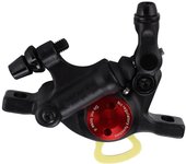 Pinza de freno de disco negra para patinete eléctrico XTech, accesorios de modificación para ciclismo