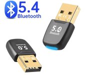 Adaptador Bluetooth 5.4 Dongle USB Bluetooth para PC Ratón inalámbrico Teclado Receptor de audio Música Transmisor USB
