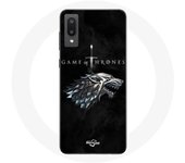 Coque pour Samsung Galaxy A02 Game of Thrones Saison 8 Le Trône de Fer La maison Stark Logo L'hiver