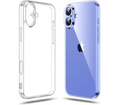 Funda de TPU transparente para iPhone 16E 16 E Plus 15 Pro Max 14 13 Mini 12 11 X Xs Xr Se 2022 2020 iPhone 16 16Pro Funda de teléfono transparente ultradelgada Accesorios For iPhone 5 5S SE puro