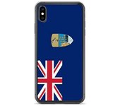 Coque Télephone Drapeau Sainte-Hélène, Ascension et Tristan da Cunha - iPhone XS Max