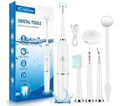 Limpiador de dientes ultrasónico, cepillo de dientes eléctrico, eliminador de sarro, raspador, limpiador, raspador dental, eliminador de placa y cálculo