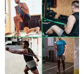 Lixada 3 Packs Pull Up Assist Bands Set Resistance Loop Bands Powerlifting Workout Ejercicio Estiramiento 3pcs
